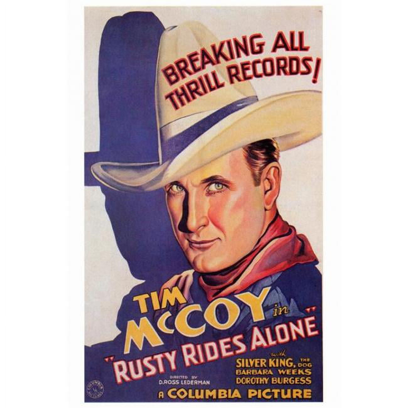 Rusty Rides Alone Movie Poster 27 x 40 in. - Walmart.com