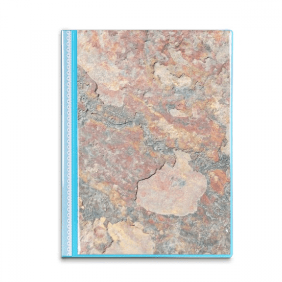 Rusty Rough Iron Texture Rust Book Sheet Protectors Portfolio Binder Folder