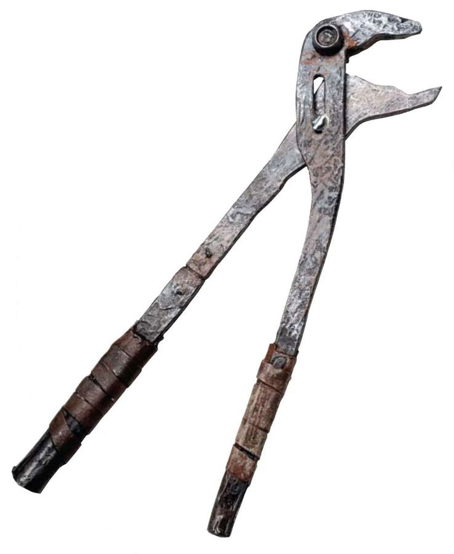 Flexible Rubber Adjustable Wrench Prop - Chrome Finish, 12 Inch - Safe Stunt & Costume Accessory