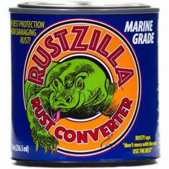 Rustzilla RZMG-4202 128 oz Marine Grade Rust Gallon Converter & Remover, Black