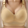 thumbnail image 1 of Rutainlusire Womens Bras Women's Large Sized, Seamless, Comfortable, Breathable Underwear, Daily Bra, 1 of 3