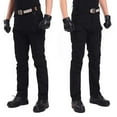 thumbnail image 1 of Rutainlusire Womens Pants Womens Clothes Men's Stretch Fabrics Outdoor Pants Multi-pocket Overalls Combat Training Pants, 1 of 4