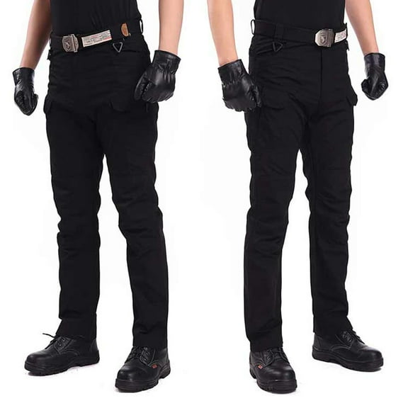 Rutainlusire Womens Pants Womens Clothes Men's Stretch Fabrics Outdoor Pants Multi-pocket Overalls Combat Training Pants