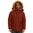 thumbnail image 1 of Rutainlusire Mens Trendy Warm Fleece Lined Hooded Puffer Jackets Parka Jackets 2025 Fall Winter Men's Winter Thickened Plus Size Padded Windproof Warm Padded Coat, 1 of 5