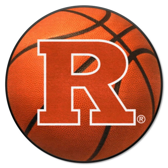 Rutgers Basketball Mat 27" diameter