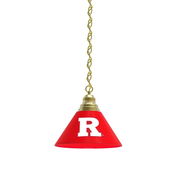 Rutgers Pendant Light with Brass Fixture