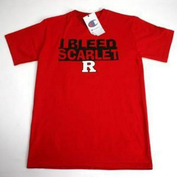 Rutgers Scarlet Knights "I Bleed Scarlet" T-shirt - Scarlet