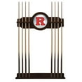 thumbnail image 1 of Rutgers Solid Wood Cue Rack with a English Tudor Finish, 1 of 3