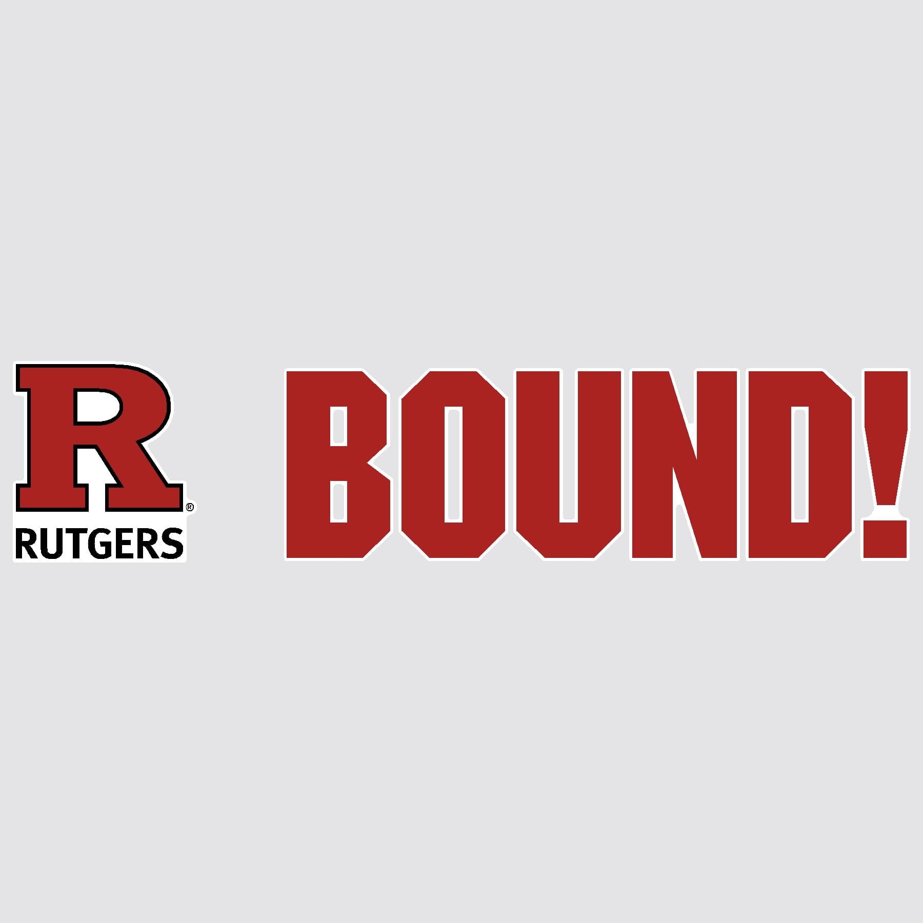 Rutgers University BOUND Mascot Yard Sign Set