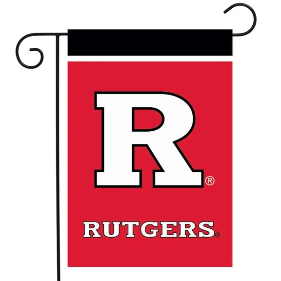 Rutgers University Flag 12x18 POLE NOT INCLUDED Garden Flag