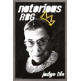 thumbnail image 1 of Ruth Bader Ginsburg (RBG) Wall Poster, 22.375" x 34", Framed, 1 of 3