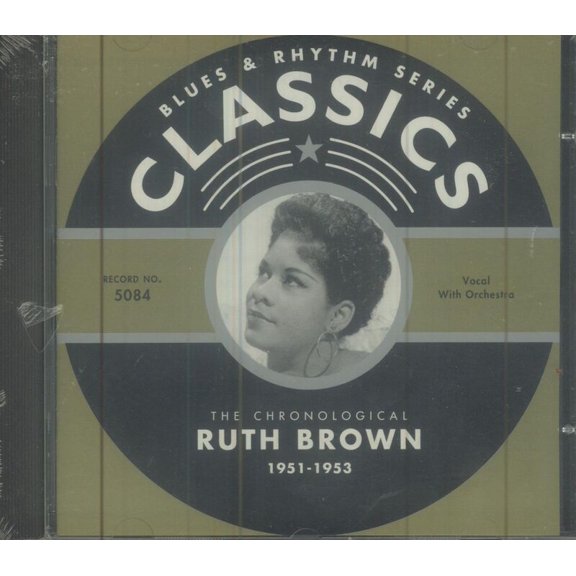 Ruth Brown ‎- The Chronological Ruth Brown 1951-1953 - Audio CD