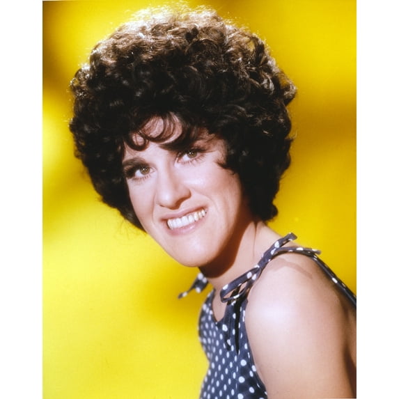 Ruth Buzzi smiling in Yellow Background Portrait Photo Print (8 x 10)