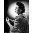 thumbnail image 1 of Ruth Hussey on a Long Sleeve Dress Black and White Portrait Photo Print (8 x 10), 1 of 1