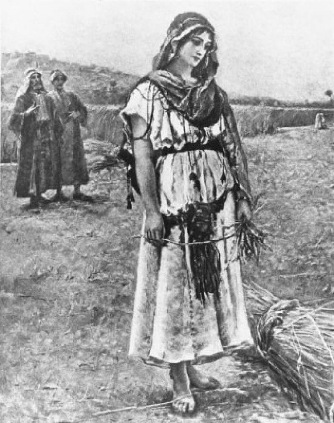 Ruth Lajos Bruck (1846-1910 Hungarian) Canvas Art -  (18 x 24)