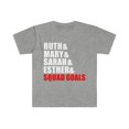 thumbnail image 1 of Ruth Mary Sarah Esther Squad Goals Unisex T-shirt S-3XL Proverbs 31 Woman, 1 of 2