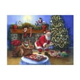 thumbnail image 1 of Ruth Sanderson 'Santa's Cocoa' Canvas Art, 1 of 3