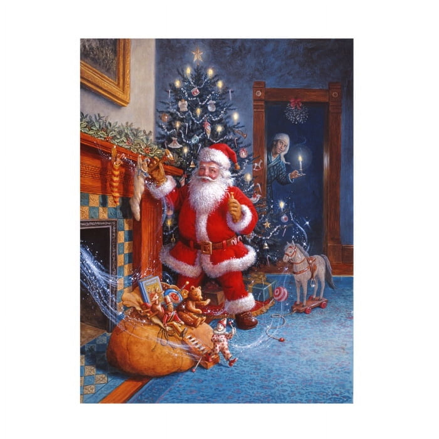 Ruth Sanderson 'Santa's Toys' Canvas Art