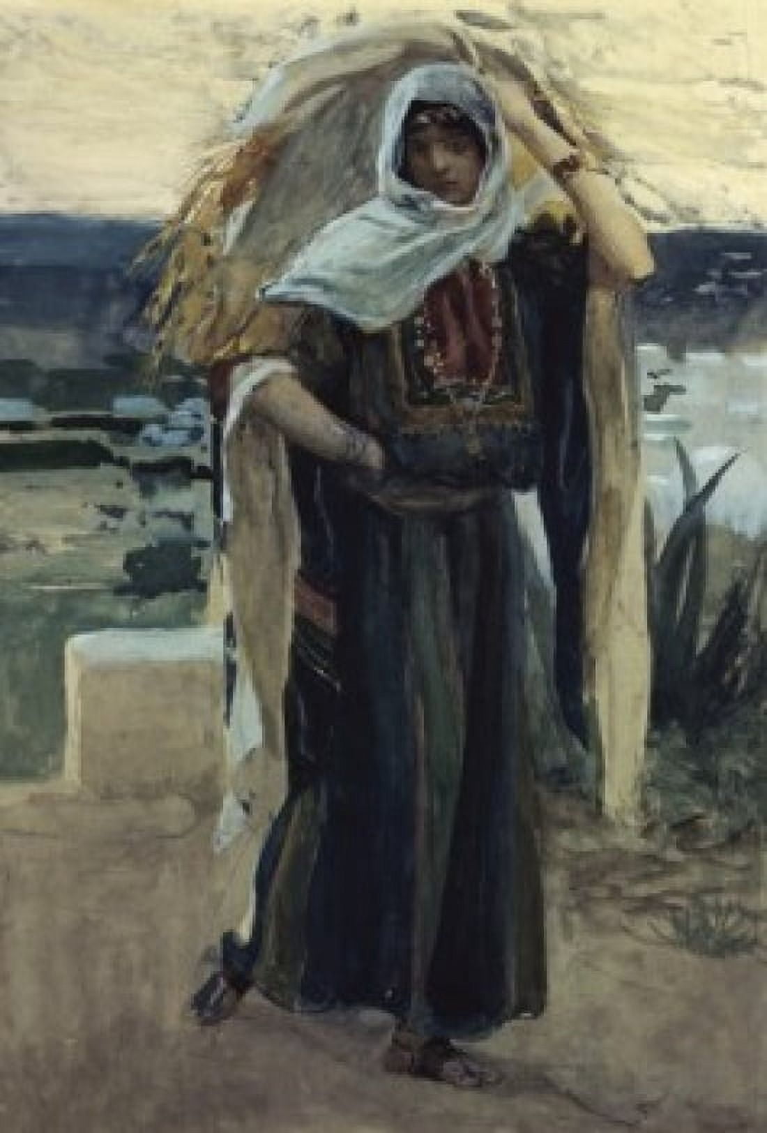 Ruth Takes Away the Barley James J Tissot (1836-1902French) Jewish Museum New York USA Canvas Art - James Tissot (24 x 36)