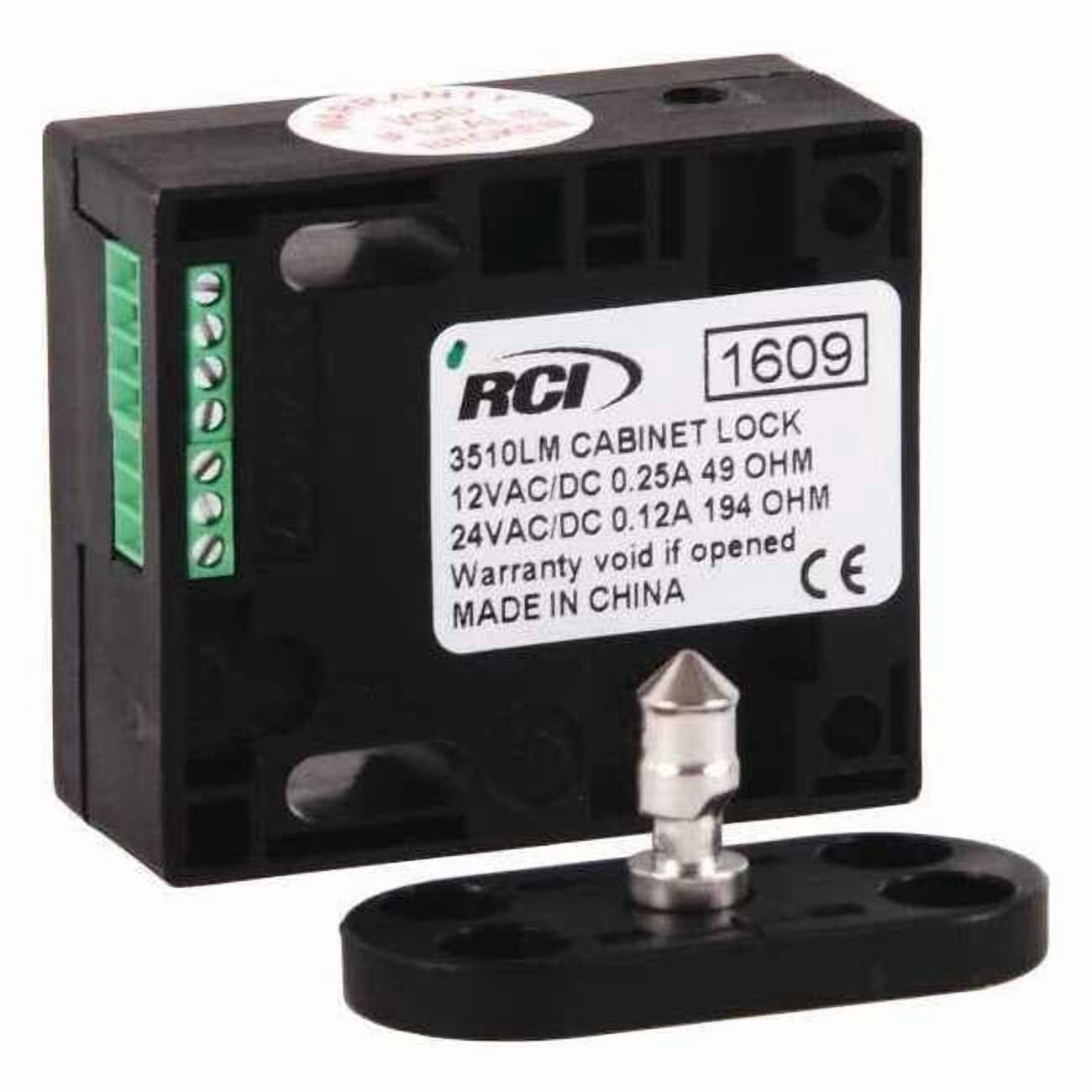 Cabinet Lock,Surface Mounted,12/24VAC/DC 3510LM