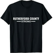 Rutherford County Strong Community Strength Prayer Support T-Shirt