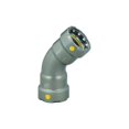 thumbnail image 1 of Rutherford Equipment 46204 0.5 in. 45 deg PRF Carbon Steel Elbow - HNBR, 1 of 1