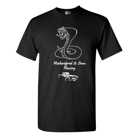 Rutherford & Sons Racing Cobra Lone Star Hot Car Sports DT Adult T-Shirt Tee