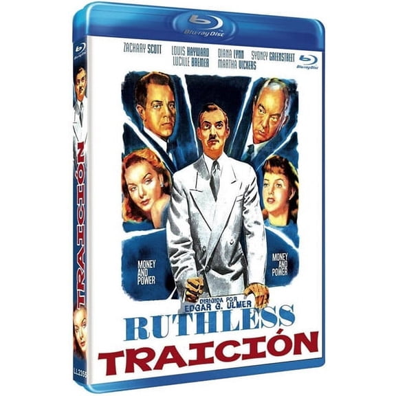 Ruthless (1948) [ Blu-Ray, Reg.A/B/C Import - Spain ]
