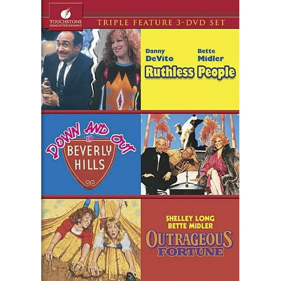 Ruthless People / Down and Out in Beverly Hills / Outrageous Fortune (DVD)