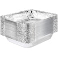 thumbnail image 1 of Ruthy's Outlet 9" X 13" Disposable Aluminum Foil Pans, Half Size Steam Table Deep, Silver, 1.5 Inches Deep (50 Pack), 1 of 5