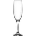 thumbnail image 1 of Ruthy's Outlet Piacenza Champagne Flute,Clear Champagne Glasses 7.25 oz 4 Pack Elegant Stemmed Champagne Glasses Sparkling Wine Glasses for Gift,Birthday,Parties,Wedding, Bar, 1 of 1