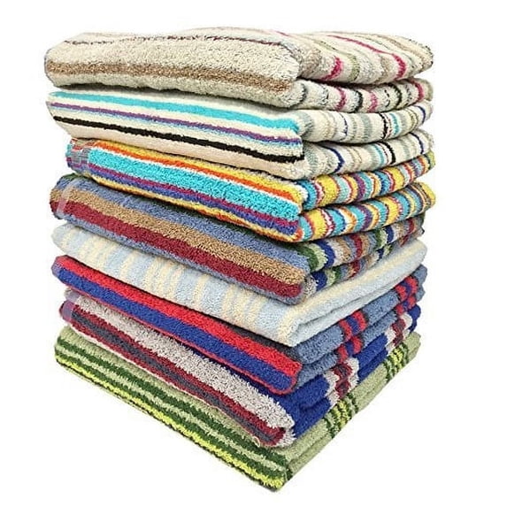 Ruthy's Textile 28" X 57" 100% Cotton Soft Extra-Absorbent Bath Towels