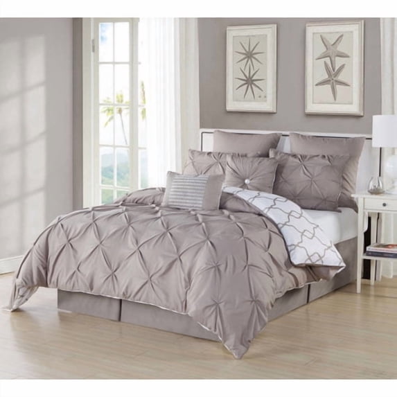 Ruthy's Textile 3 Piece Reversible Duvet Cover Set