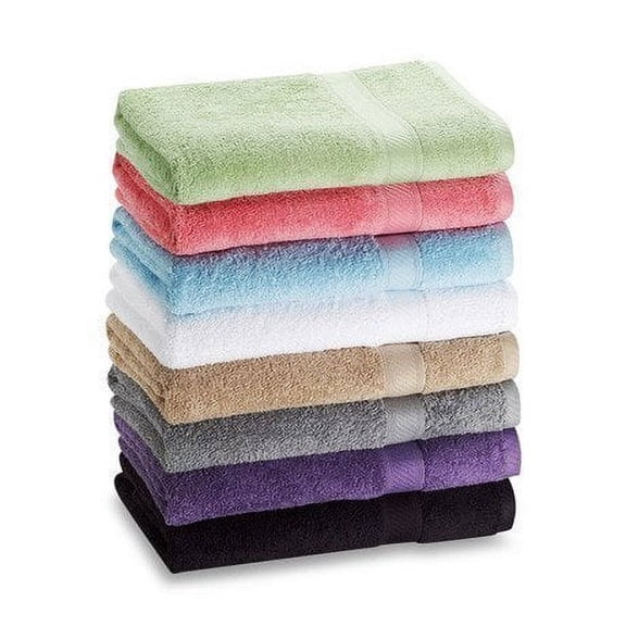 Ruthy's Textile 3-pack 27" X 54" 100% Cotton Bath Towels -<br>Assorted colors - Colors may Vary