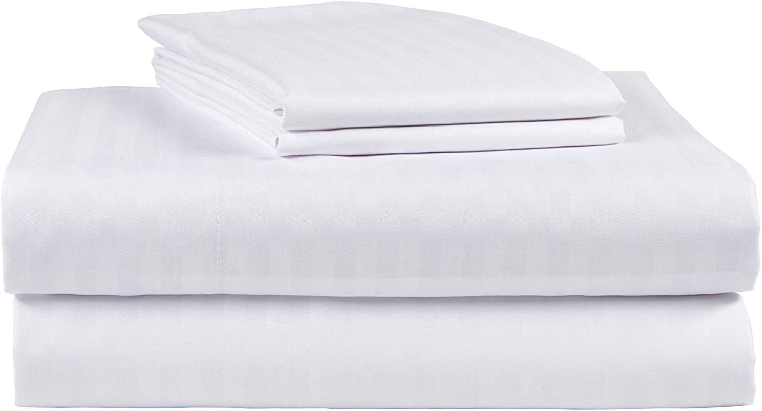 Ruthy's Textile Queen Size 300 Thread Count 100% Cotton Sateen Dobby ...