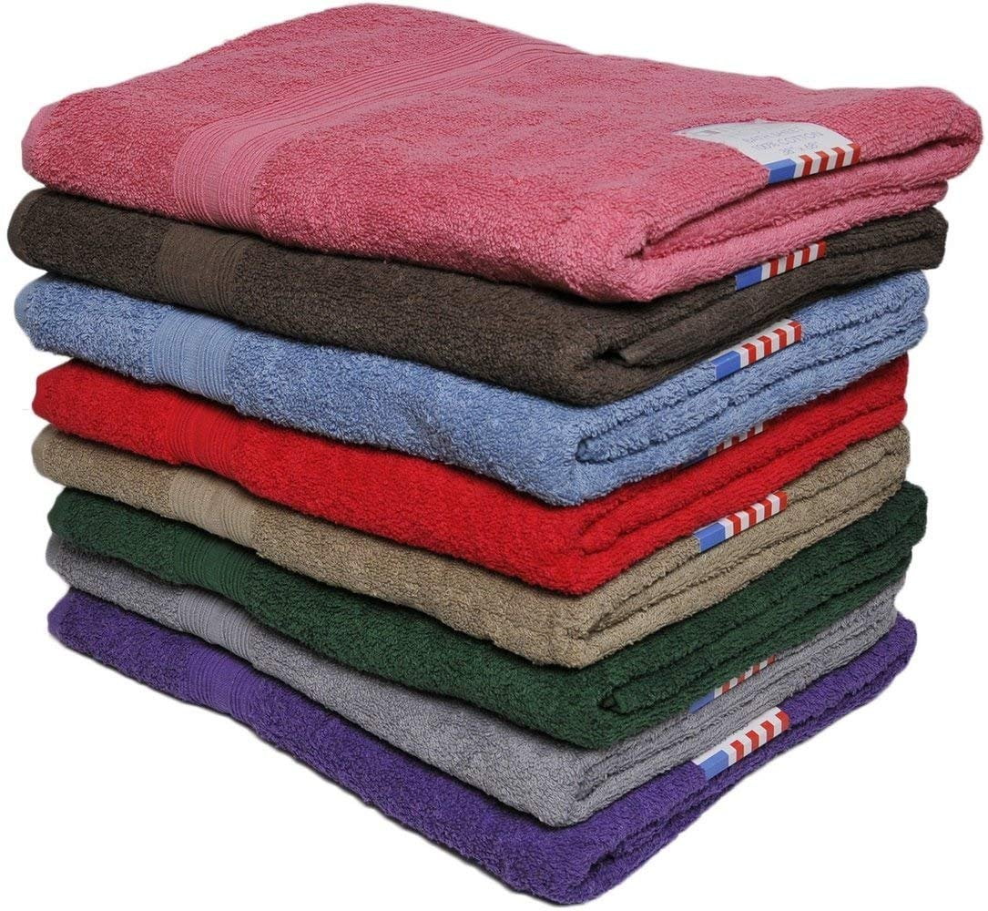 Ruthy's Textile Luxury Bath Sheet Towel 36" X 68" 100% Cotton Extra Large Beach, Pool, Bath Towels, Soft and Highly Absorbent Towels 6 Piece