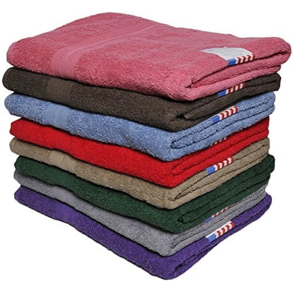Ruthy's Textile Luxury Bath Sheet Towel 36" x 68" 100% Cotton Extra Large Highly Absorbent Towels