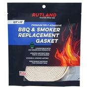 Rutland BBQ & Smoker Replacement Gasket, Braided Fiberglass, 3/4" x 12