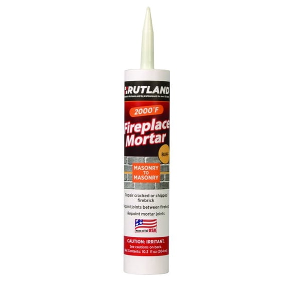 Rutland Buff Fireplace Mortar - 10.3 Oz. Cartridge