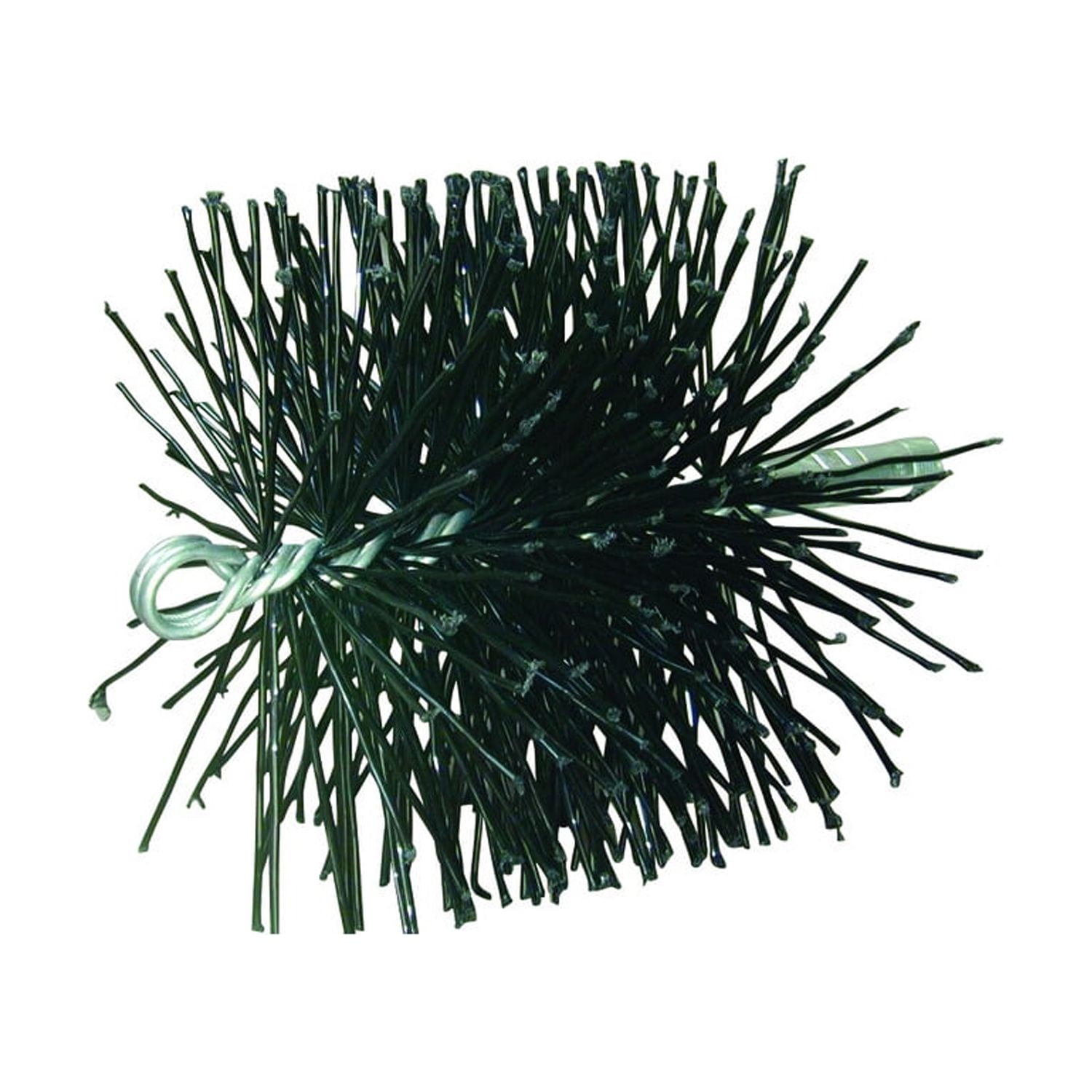Rutland Chimney Sweep 16908 Round Poly Cleaning Brush, 8" D, Black