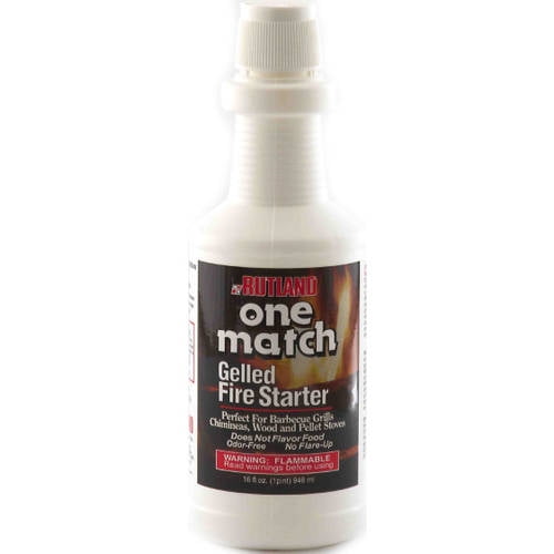 Rutland One Match Gelled Fire Starter, 16 fl oz