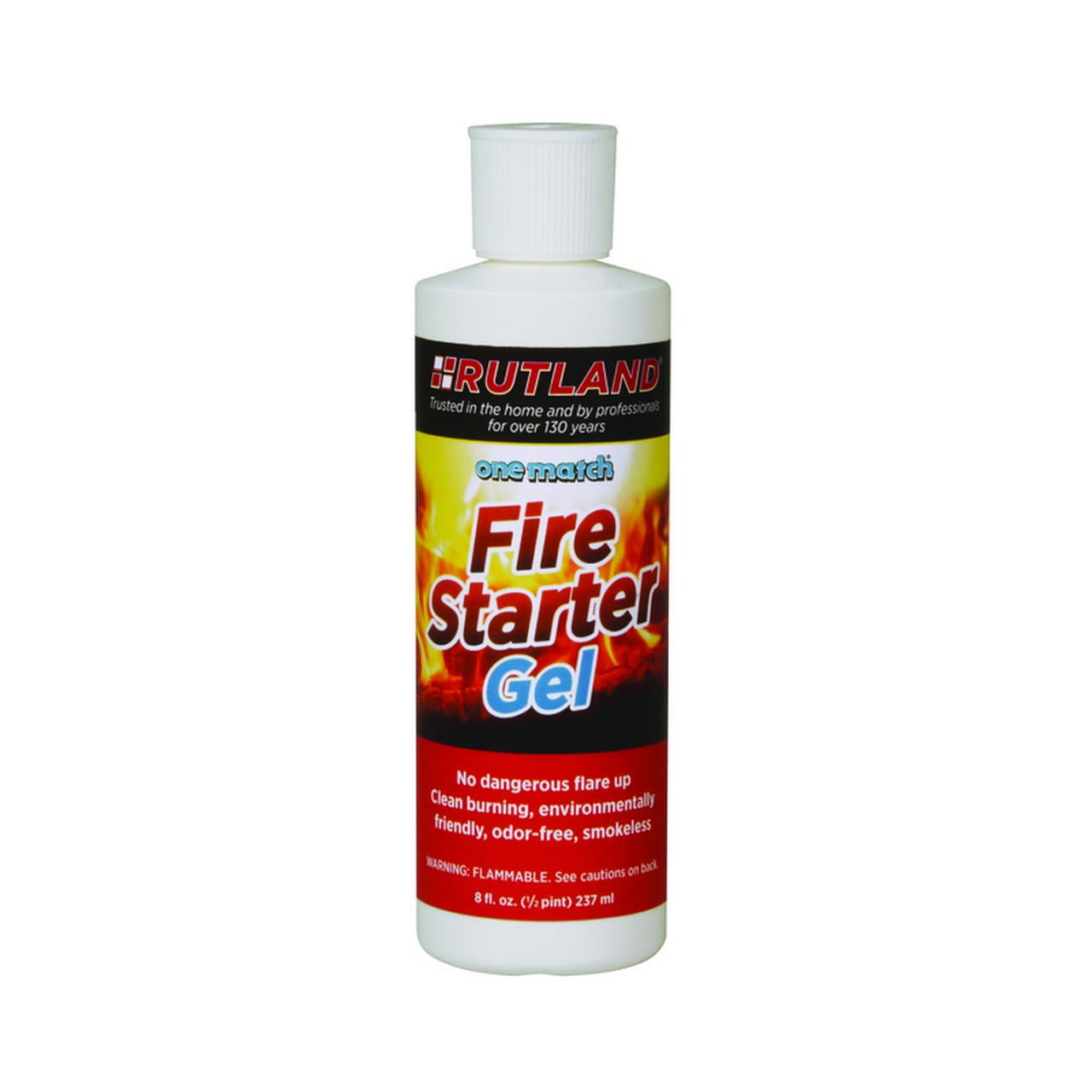 Rutland Products 8 Oz One Match Gelled Fire Starter (Model 48