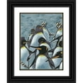 thumbnail image 1 of Rutledge, Jennifer 15x18 Black Ornate Wood Framed with Double Matting Museum Art Print Titled - Colony of Penguins I, 1 of 4