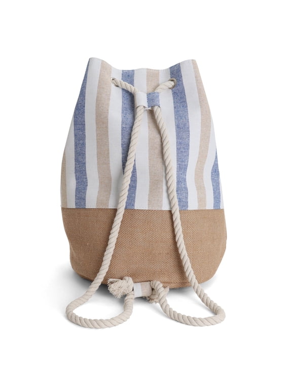 Beach Backpack - Drawstring Beach Tote - Elliot - 1 Pack