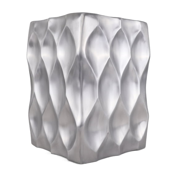 Rutledge & King Metal Stool - Metal Side Table - Vermilion