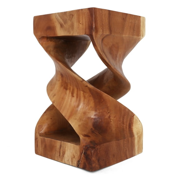 Rutledge & King Suar Wood Hand Carved End Table - Kinsale