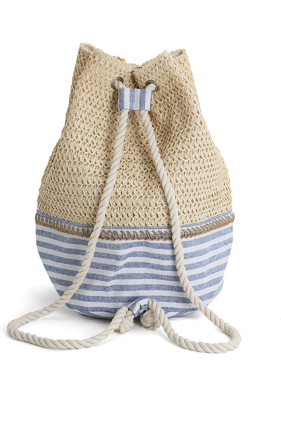 Beach Backpack - Drawstring Beach Tote - Sunnyside - 1 Pack