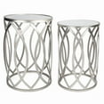 thumbnail image 1 of Rutledge & King Trinity End Table Set - Silver, 1 of 5
