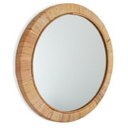 Rutledge & King Seaside Wall Mirror - Round Rattan Mirror - Large - 1 Pack
