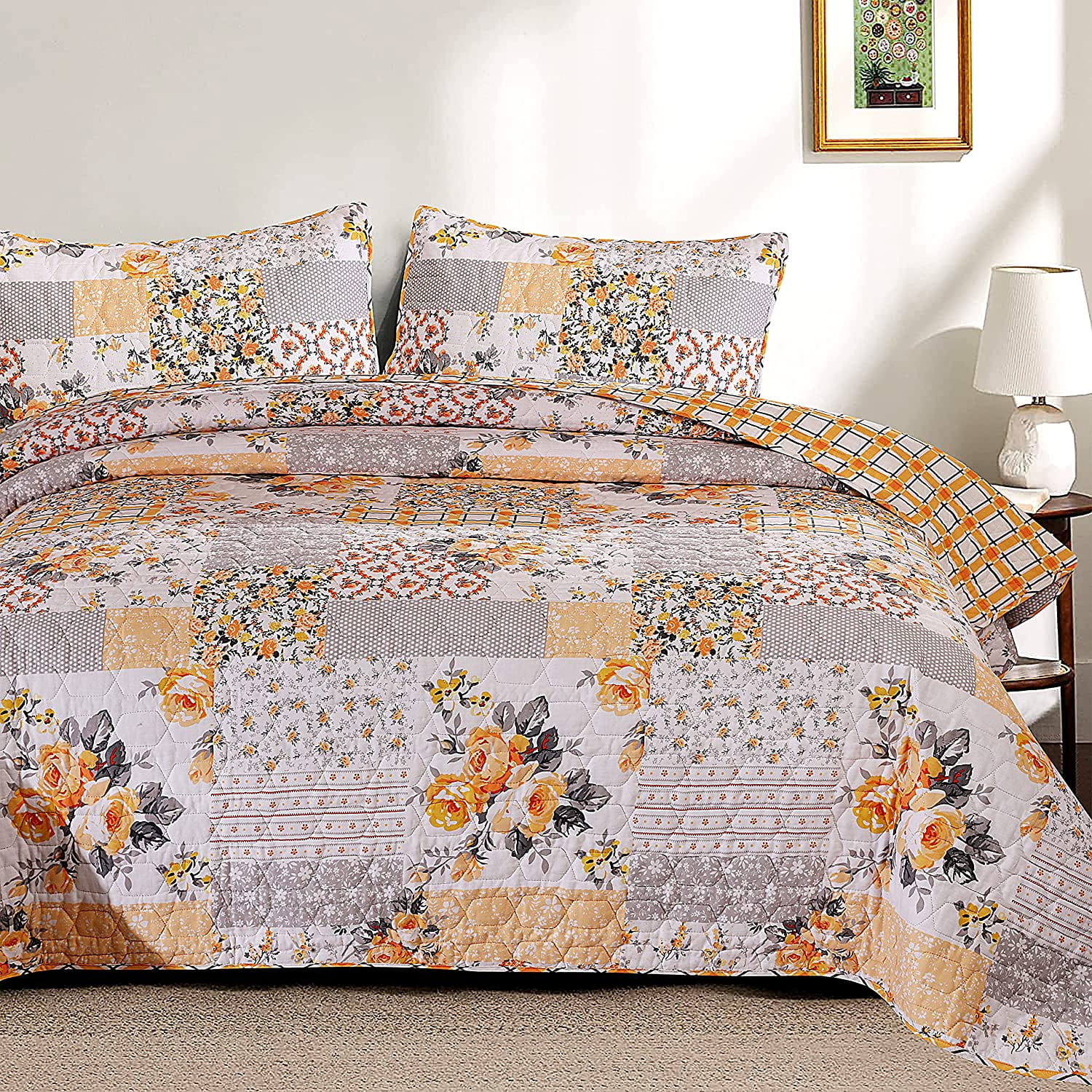 https://i5.walmartimages.com/seo/Ruvanti-100-Cotton-2-Pcs-Twin-Quilt-Set-Bedspreads-Lightweight-Coverlet-Soft-Warm-Comforter-All-Season-Bedspread-Set-Include-1-Quilt-Pillow-Cover-Rev_56f8bb93-5e11-40a5-bf7f-f3e1761401e4.551c0820e9fab919547ec7cceca8a7fa.jpeg